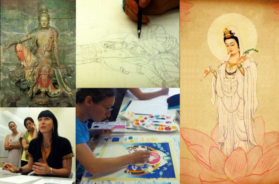 Past Event – Sri Lanka Thangka Painting Retreat Guan Yin – the